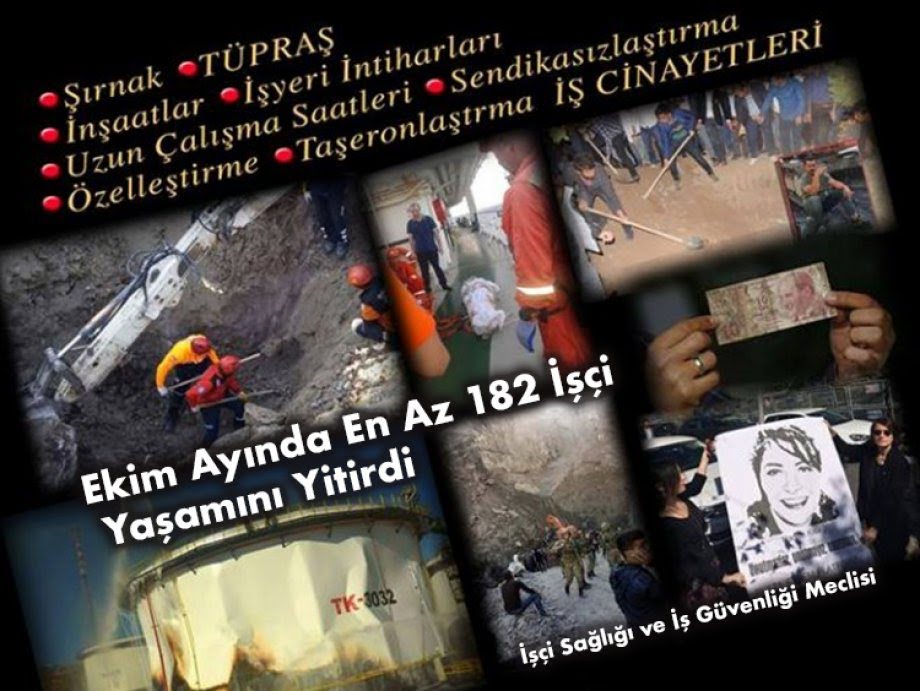 İşkolumuzda 11 İşçi Kardeşimizi İş Cinayetinde Kaybettik İşkolumuzda