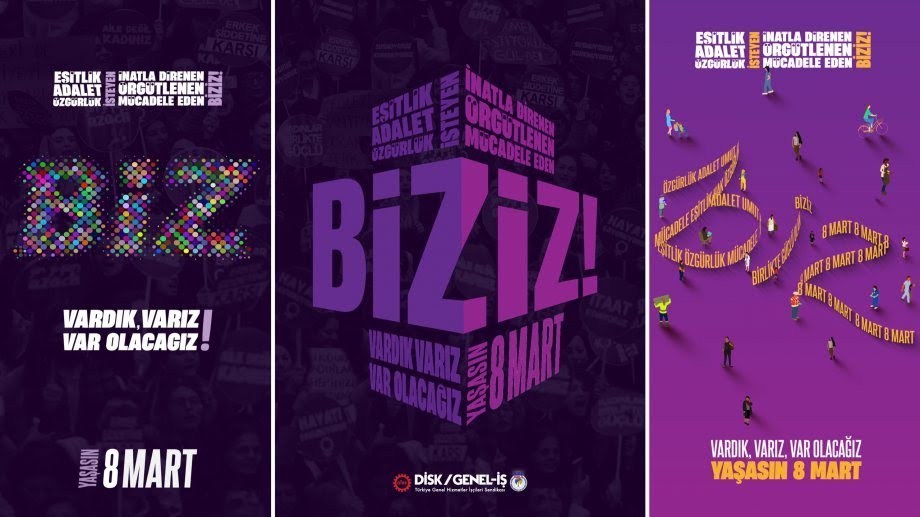 8 Mart Dünya Kadınlar Günü için Sendikamızın Bildirisi 8
