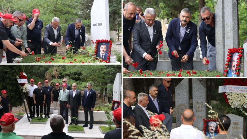 Genel Başkanlarımız İsmail Hakkı Önal ve Mahmut Seren’i Andık